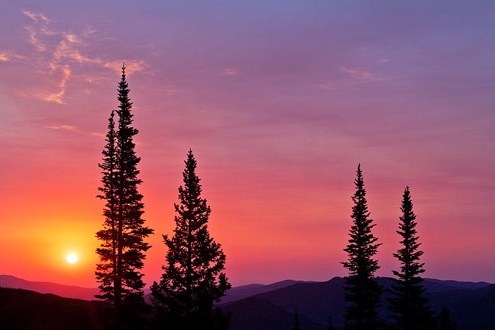 Nymph Lake Sunrise, Rocky Mountain National Park, Colorado