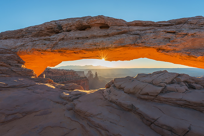 Photographing icons is always and interesting experience as a landscape photographer. Mesa Arch in Canyonlands National Park is one of the most photographed locations on the entire planet. Mesa Arch is iconic for a reason but expect to be joined by lots of other photographers making similar images or an often photographed location. While it can be fun to photograph icons, it can also be stressful and less rewarding then photographing lesser known locations. Technical Details: Nikon D810, Nikkor 16-35mm F4 ED VR