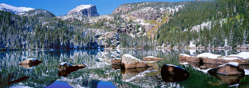 First Snow at Bear Lake