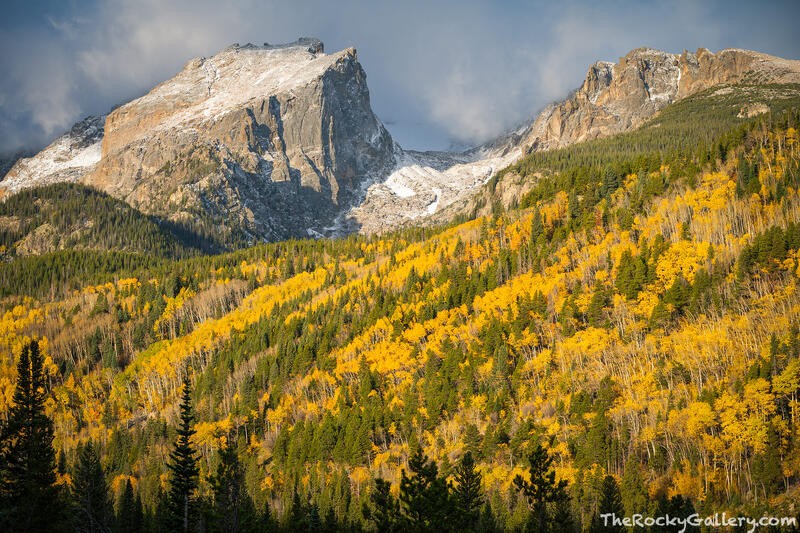 Snow On Hallett and Flattop
