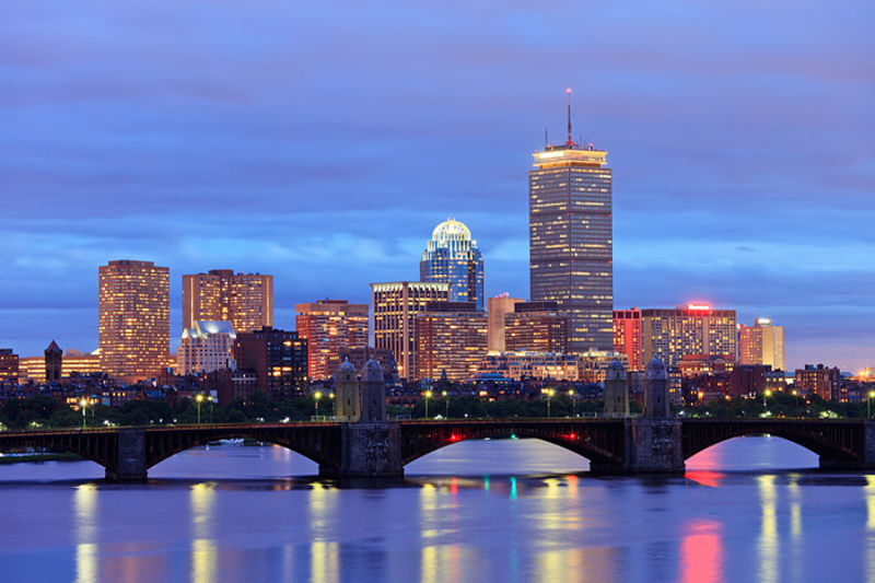 Boston Skyline and Charles River