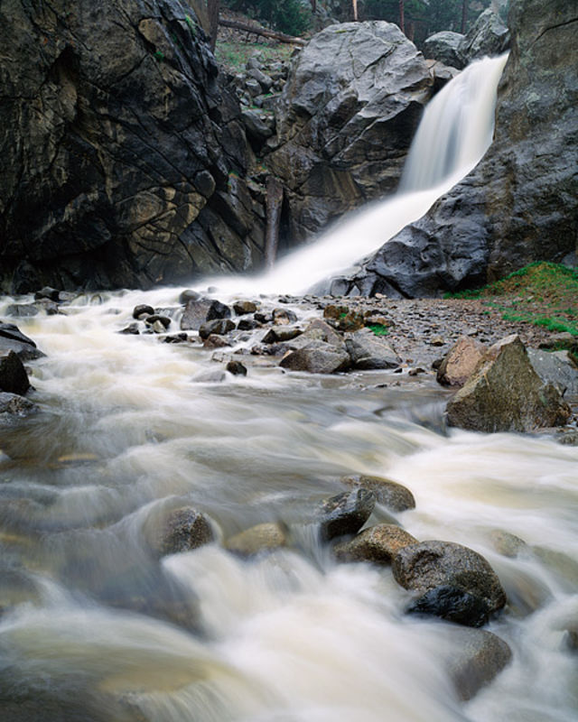 North Boulder Creek and Boulder Falls