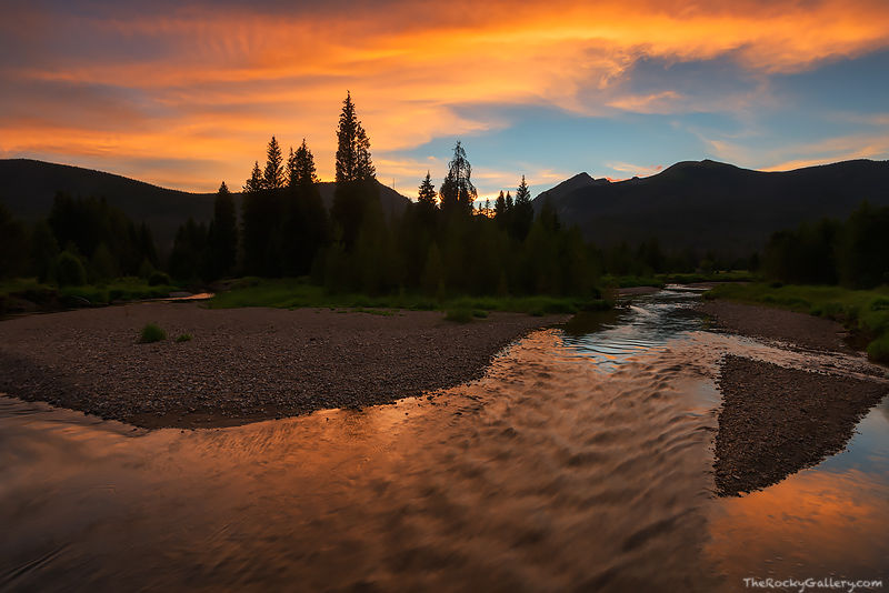 Sunset On The Colorado River