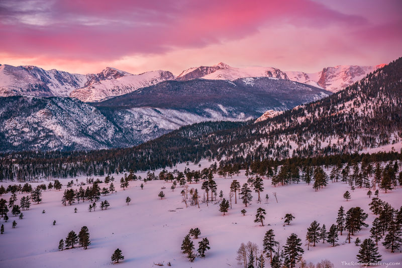 Sunrise Over Beaver Meadows