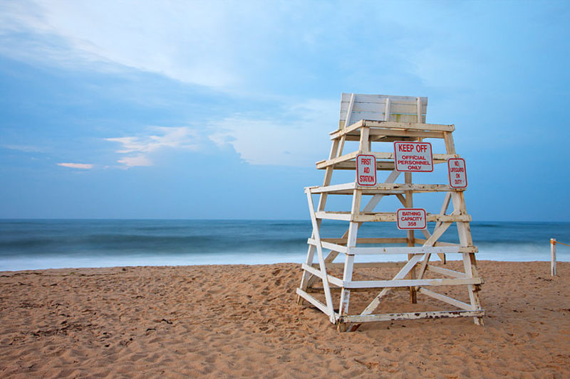 Red Flag Day At Coopers Beach 