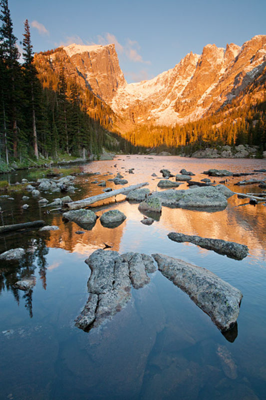 Early Snow on Dream Lake