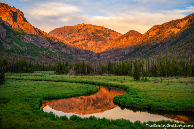 Baldy At Sunset 
