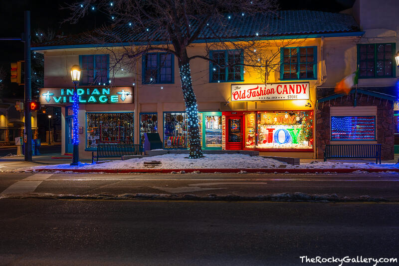 December Night On Elkhorn Ave