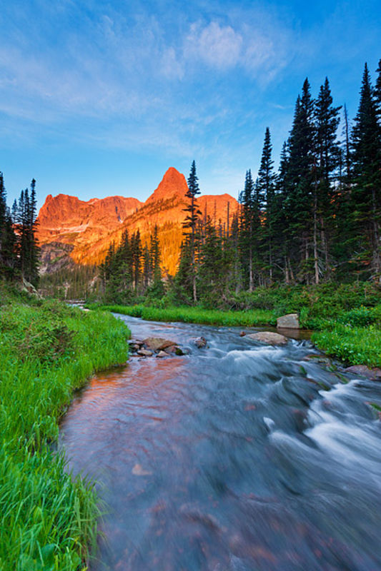 The Little Matterhorn and Fern Creek