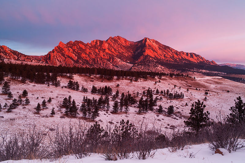New Year Over Boulder 