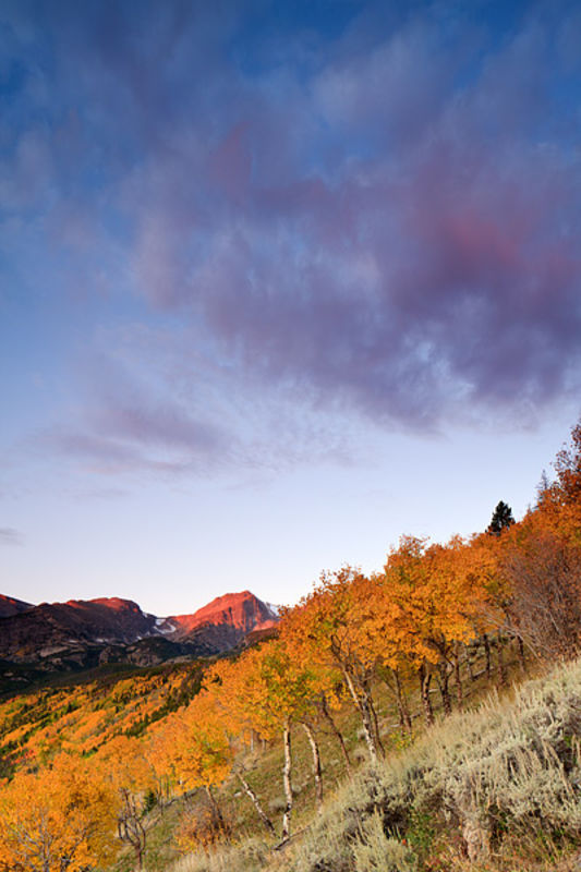 Autumn Sunrise On The Bierdstadt Moraine