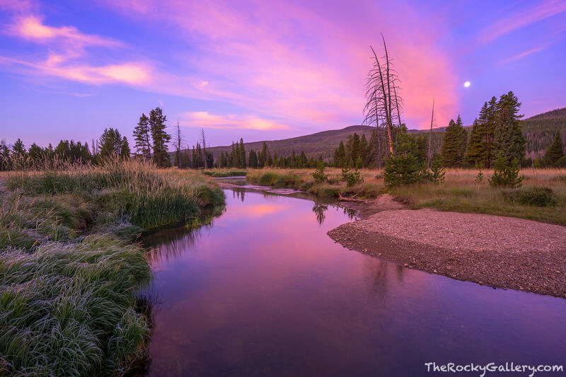 Moonset On The Colorado 
