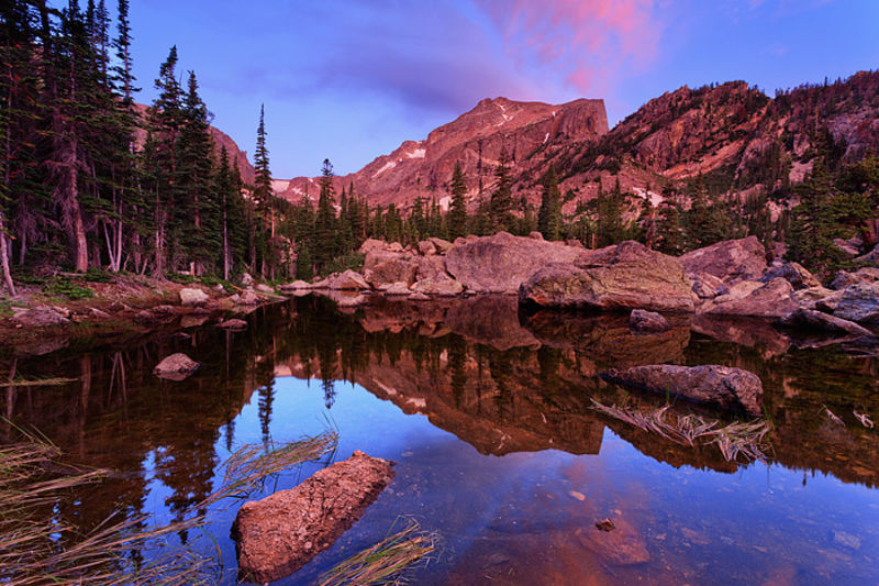 Lake Haiyaha Calm