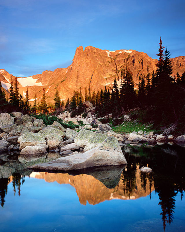 Marigold Ponds and Notchtop Mountain