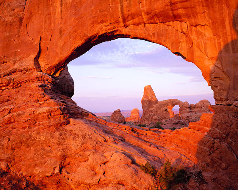 North Window and Turret Arch