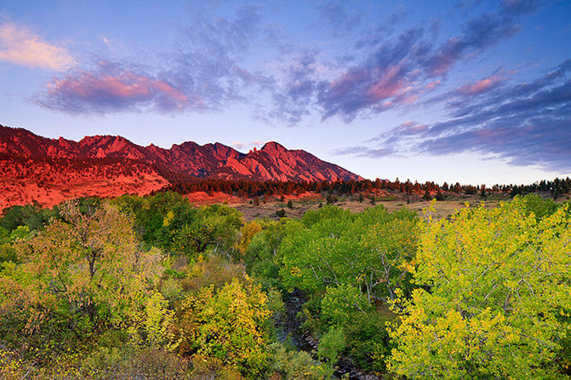 Autumn Along South Boulder Creek 