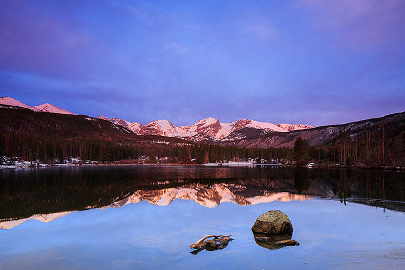 Magenta Morning At Sprague 