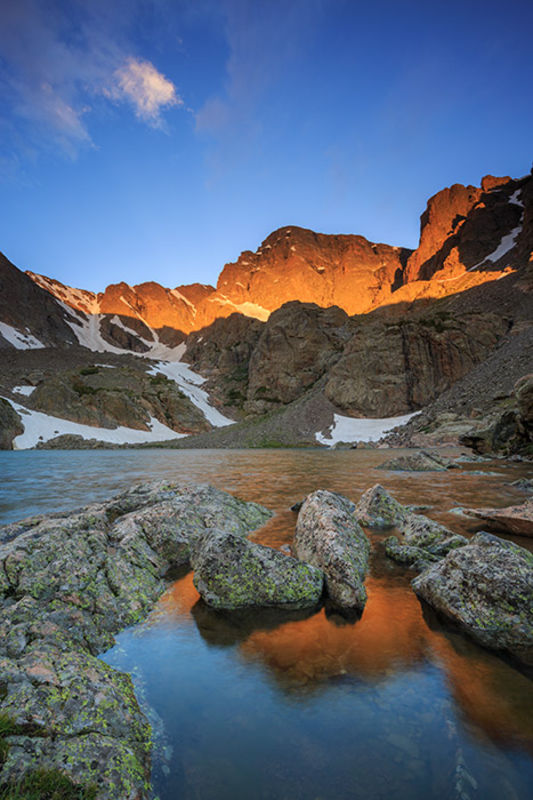 Taylor Rising Over Sky Pond