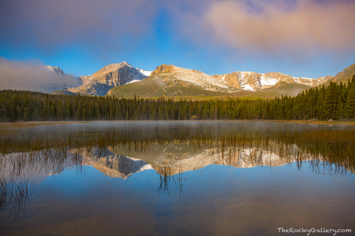 I had been trying for years to capture an image of Bierstadt Lake and the Continental Divide with fog clearing after a previous...