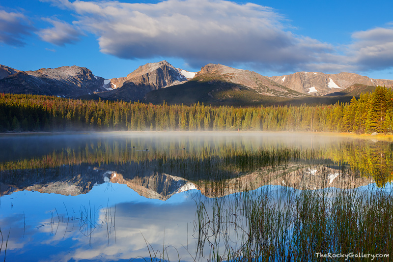 Bierdstadt lake in Rocky Mountain National Park is named in honor of the famous Hudson River School painter, Albert Bierstadt...