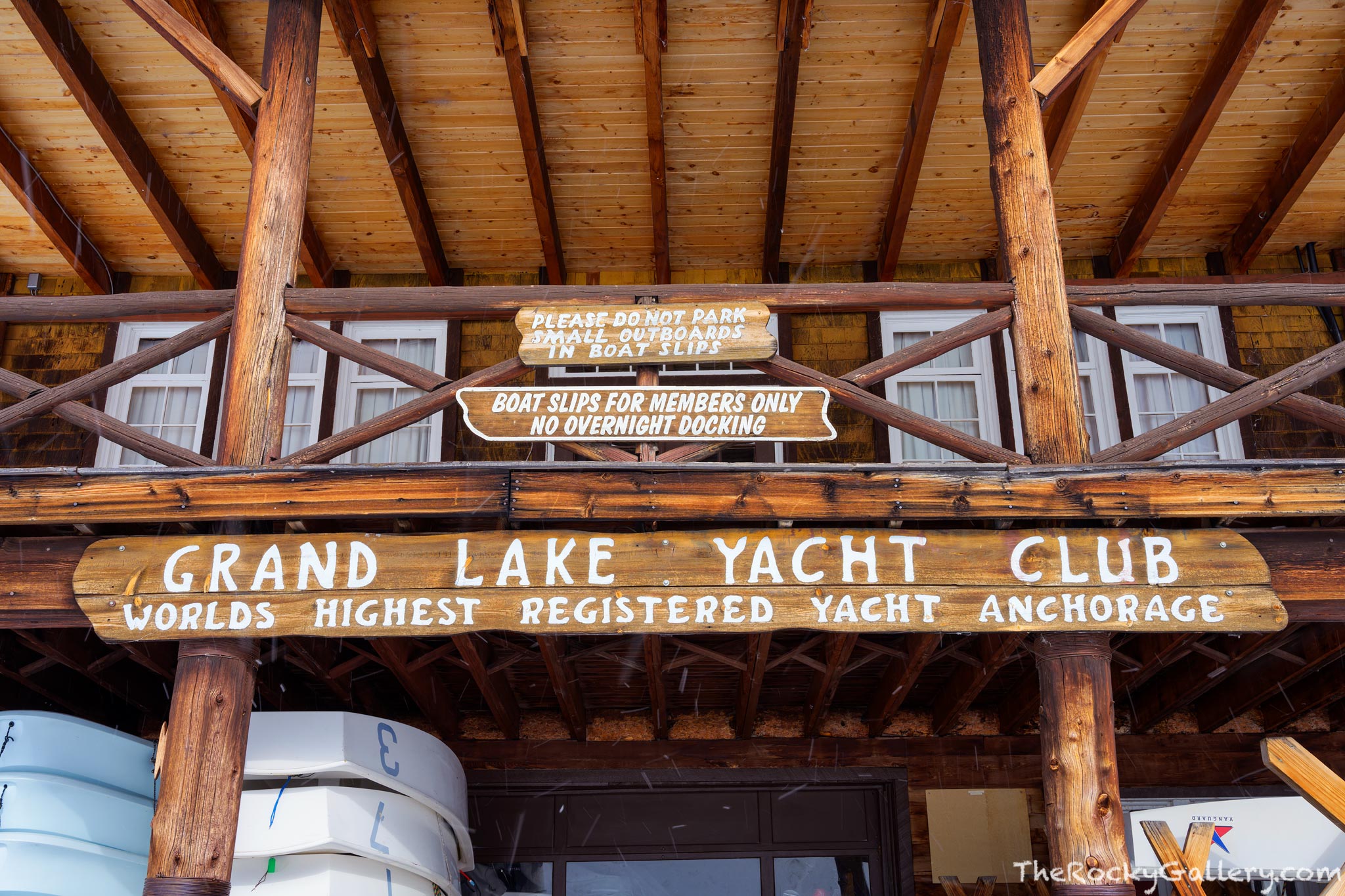 Not only is Grand Lake home to Colorado's deepest natural lake in the state, but its also home to the highest yacht club in the...