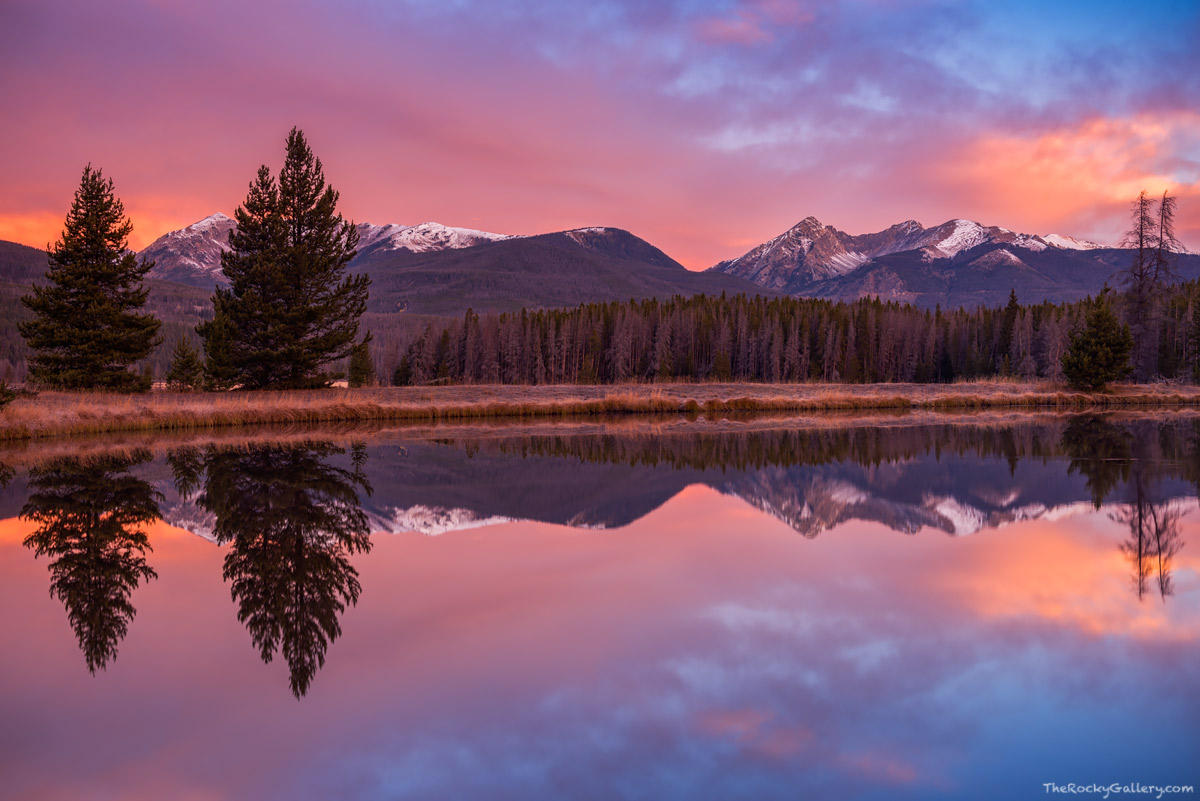 If you are lucky enough you get to witness a few spectacular sunrises like this each year in Rocky Mountain National Park. As...