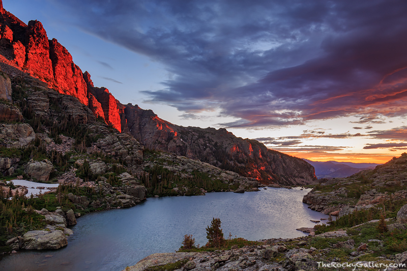 Located high above Loch Vale, Lake of Glass is one of Rocky Mountain National Park's most beautiful locations. This alpine cirque...