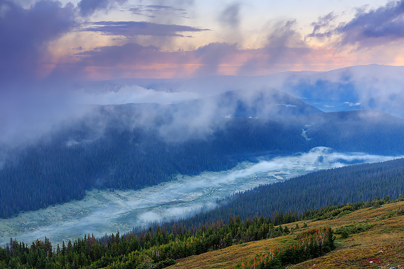 The seasons are rapidly changing in Rocky Mountain National Park. Summer has begun its transistion towards fall. Signs of the...