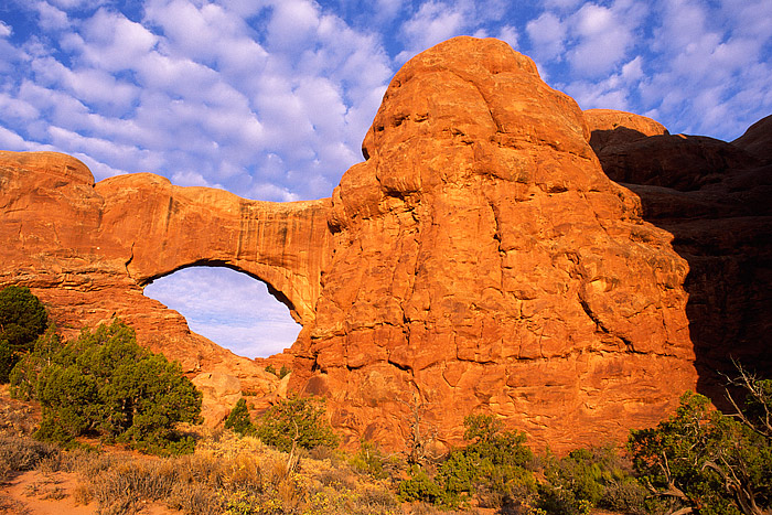 North Window arch at Sunrise. Finding clouds in Utah can be a challage some days. Luck was on my side this morning and I was...
