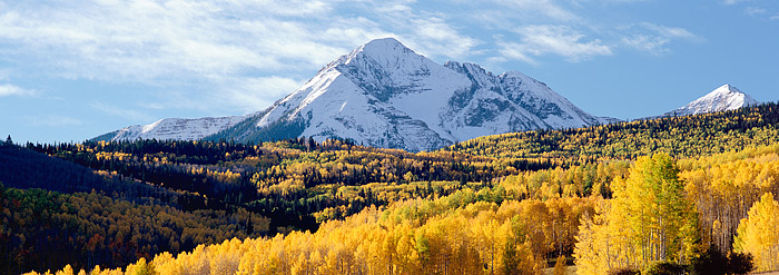 Fall is in full swing just outside of Telluride, Colorado. Wilson Mesa and Silver Pick road are a just outside the beautiful...