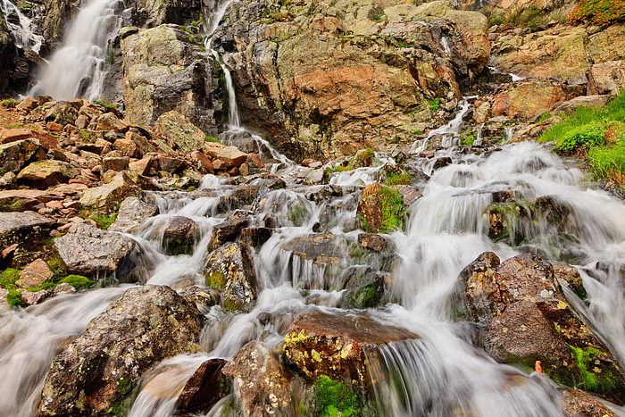 One of the more impressive water features in Rocky Mountain National Park is certainly Timberline Falls located in Loch Vale....