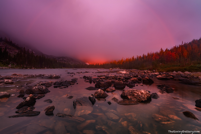 It was not the image I intended to photograph this morning at Two Rivers Lake in Rocky Mountain National Park. The classic view...