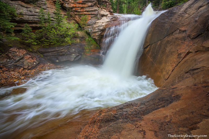 West Creek falls is an impressive waterfall located in the Lumpy Ridge area of Rocky Mountain National Park. Because it sits...